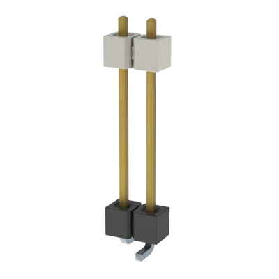 HW-02-10-F-S-765-SM by Samtec Inc. - CONNECTOR HDR 2POS 0.1 STACK SMD GOLD