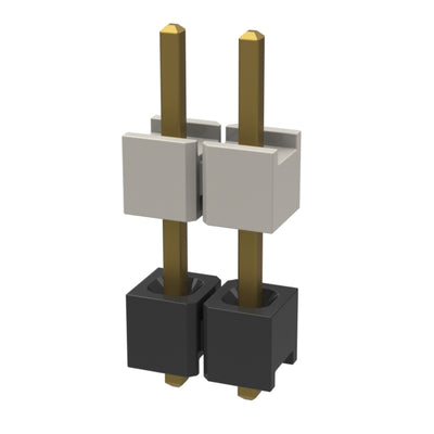 HW-02-08-G-S-360-090 by Samtec Inc. - CONNECTOR HDR 2POS 0.1 STACK T/H