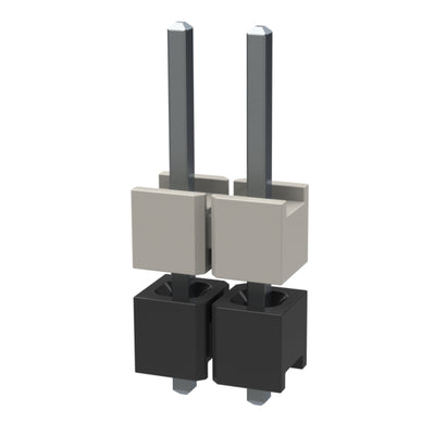 HW-02-07-T-S-230-070 by Samtec Inc. - CONNECTOR HDR 2POS 0.1 STACK T/H