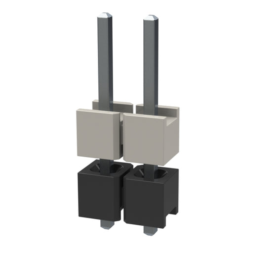 HW-02-16-T-S-249-098 by Samtec Inc. - CONNECTOR HDR 2POS 0.1 STACK T/H