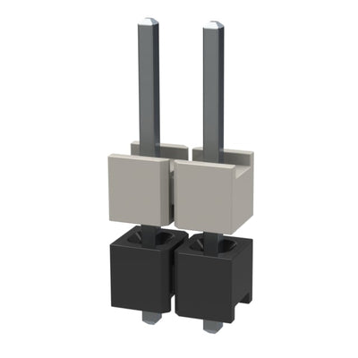 HW-02-07-T-S-200-075 by Samtec Inc. - CONNECTOR HDR 2POS 0.1 STACK T/H