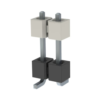 HW-02-08-T-S-465-SM by Samtec Inc. - CONNECTOR HDR 2POS 0.1 STACK SMD TIN