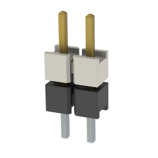 HW-02-17-S-S-280-100 by Samtec Inc. - CONNECTOR HDR 2POS 0.1 STACK T/H