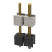 HW-02-08-F-S-330-080 by Samtec Inc. - CONNECTOR HDR 2POS 0.1 STACK T/H
