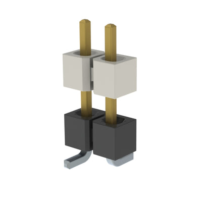 HW-02-17-LM-S-375-SM by Samtec Inc. - CONNECTOR HDR 2POS 0.1 STACK SMD GOLD