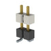 HW-02-17-S-S-350-SM by Samtec Inc. - CONNECTOR HDR 2POS 0.1 STACK SMD GOLD