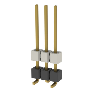 HW-03-10-H-S-325-SM by Samtec Inc. - CONNECTOR HDR 3POS 0.1 STACK SMD GOLD