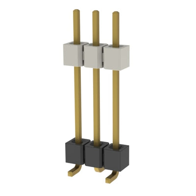 HW-03-10-G-S-652-SM by Samtec Inc. - CONNECTOR HDR 3POS 0.1 STACK SMD GOLD