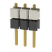 HW-03-08-G-S-233-205 by Samtec Inc. - CONNECTOR HDR 3POS 0.1 STACK T/H