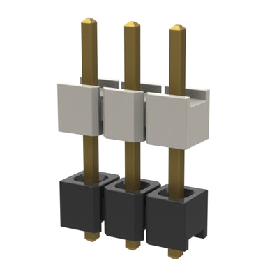 HW-03-07-G-S-360-059 by Samtec Inc. - CONNECTOR HDR 3POS 0.1 STACK T/H