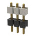 HW-03-08-G-S-300-100 by Samtec Inc. - CONNECTOR HDR 3POS 0.1 STACK T/H