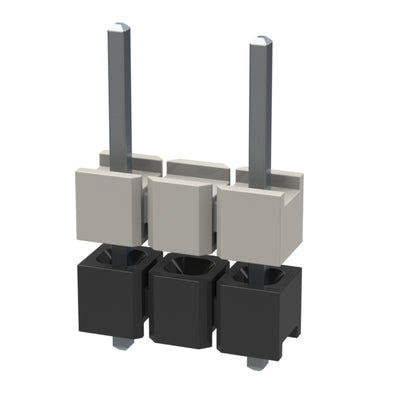HW-03-07-T-S-252-089-002 by Samtec Inc. - CONNECTOR HDR 3POS 0.1 STACK T/H