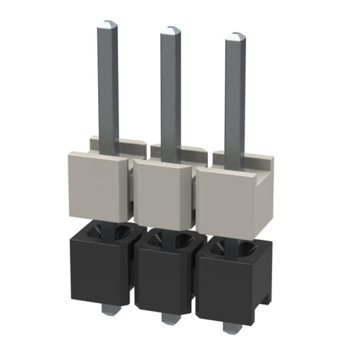HW-03-07-T-S-200-090 by Samtec Inc. - CONNECTOR HDR 3POS 0.1 STACK T/H