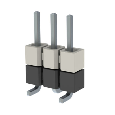 HW-03-16-T-S-285-SM by Samtec Inc. - CONNECTOR HDR 3POS 0.1 STACK SMD TIN