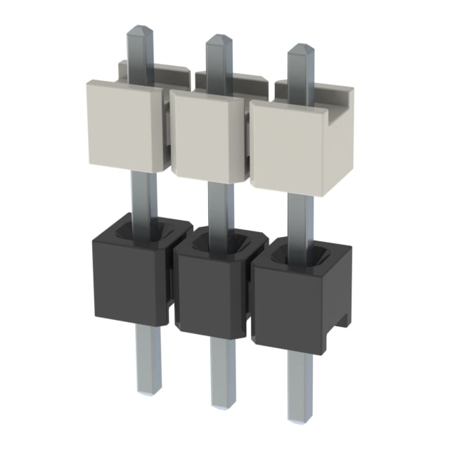 HW-03-08-TM-S-300-110 by Samtec Inc. - CONNECTOR HDR 3POS 0.1 STACK T/H