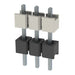 HW-03-17-T-S-300-100 by Samtec Inc. - CONNECTOR HDR 3POS 0.1 STACK T/H