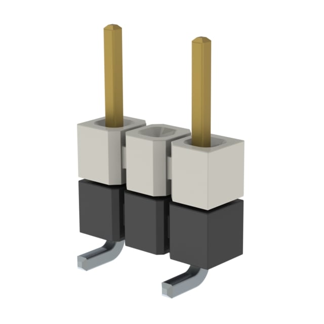 HW-03-08-FM-S-250-SM-002 by Samtec Inc. - CONNECTOR HDR 3POS 0.1 STACK SMD GOLD