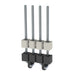 HW-04-10-T-S-300-SM-A by Samtec Inc. - CONNECTOR HDR 4POS 0.1 STACK SMD TIN