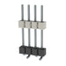 HW-04-10-T-S-557-SM by Samtec Inc. - CONNECTOR HDR 4POS 0.1 STACK SMD TIN