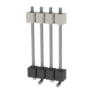 HW-04-10-T-S-700-SM by Samtec Inc. - CONNECTOR HDR 4POS 0.1 STACK SMD TIN