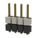 HW-04-07-G-S-250-090 by Samtec Inc. - CONNECTOR HDR 4POS 0.1 STACK T/H