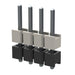 HW-04-07-T-S-230-070 by Samtec Inc. - CONNECTOR HDR 4POS 0.1 STACK T/H