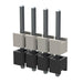 HW-04-07-T-S-200-055 by Samtec Inc. - CONNECTOR HDR 4POS 0.1 STACK T/H