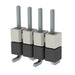 HW-04-17-T-S-250-SM by Samtec Inc. - CONNECTOR HDR 4POS 0.1 STACK SMD TIN