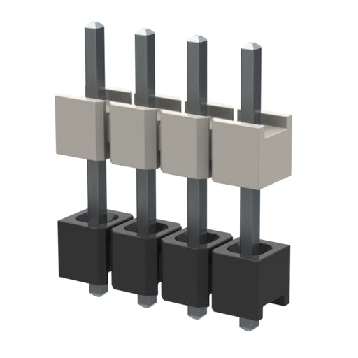HW-04-17-T-S-315-095 by Samtec Inc. - CONNECTOR HDR 4POS 0.1 STACK T/H
