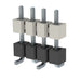 HW-04-08-T-S-354-SM by Samtec Inc. - CONNECTOR BRD STACK .100"" 4POS