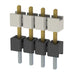 HW-04-08-F-S-320-110 by Samtec Inc. - CONNECTOR HDR 4POS 0.1 STACK T/H