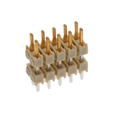 HW-05-08-F-D-287-100 by Samtec Inc. - CONNECTOR HDR 10POS 0.1 STACK T/H