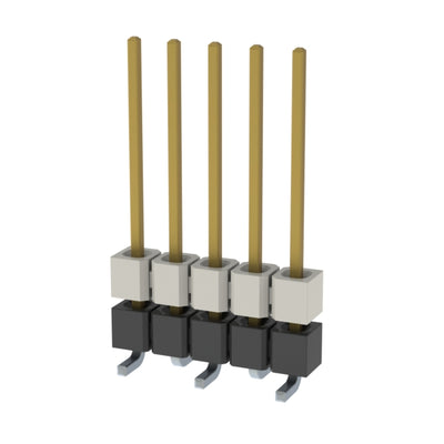 HW-05-10-FM-S-290-SM by Samtec Inc. - CONNECTOR HDR 5POS 0.1 STACK SMD GOLD