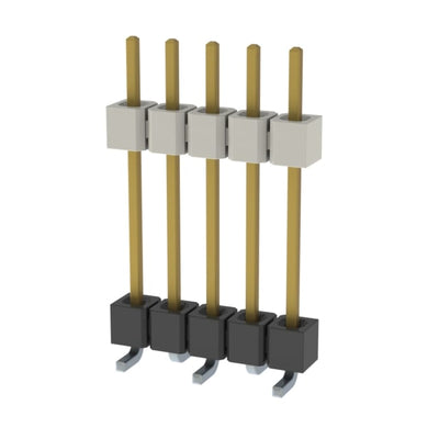 HW-05-10-LM-S-675-SM by Samtec Inc. - CONNECTOR HDR 5POS 0.1 STACK SMD GOLD