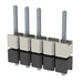 HW-05-08-T-S-205-075-002 by Samtec Inc. - CONNECTOR HDR 5POS 0.1 STACK T/H
