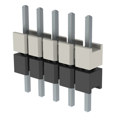 HW-05-07-T-S-240-110 by Samtec Inc. - CONNECTOR HDR 5POS 0.1 STACK T/H