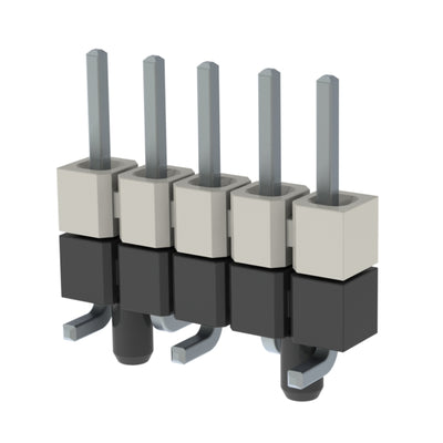 HW-05-16-T-S-255-SM-A by Samtec Inc. - CONNECTOR HDR 5POS 0.1 STACK SMD TIN