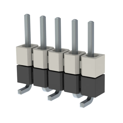 HW-05-17-T-S-290-SM by Samtec Inc. - CONNECTOR HDR 5POS 0.1 STACK SMD TIN