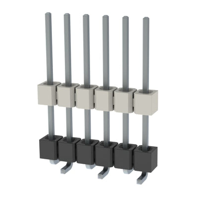 HW-06-10-T-S-475-SM by Samtec Inc. - CONNECTOR HDR 6POS 0.1 STACK SMD TIN