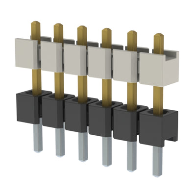 HW-06-08-S-S-335-100 by Samtec Inc. - CONNECTOR HDR 6POS 0.1 STACK T/H