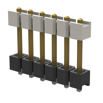 HW-06-08-F-S-475-055 by Samtec Inc. - CONNECTOR HDR 6POS 0.1 STACK T/H