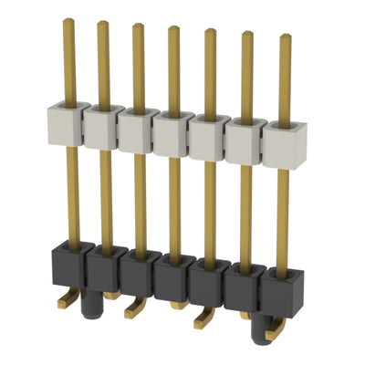 HW-07-10-H-S-500-SM-A by Samtec Inc. - CONNECTOR HDR 7POS 0.1 STACK SMD GOLD