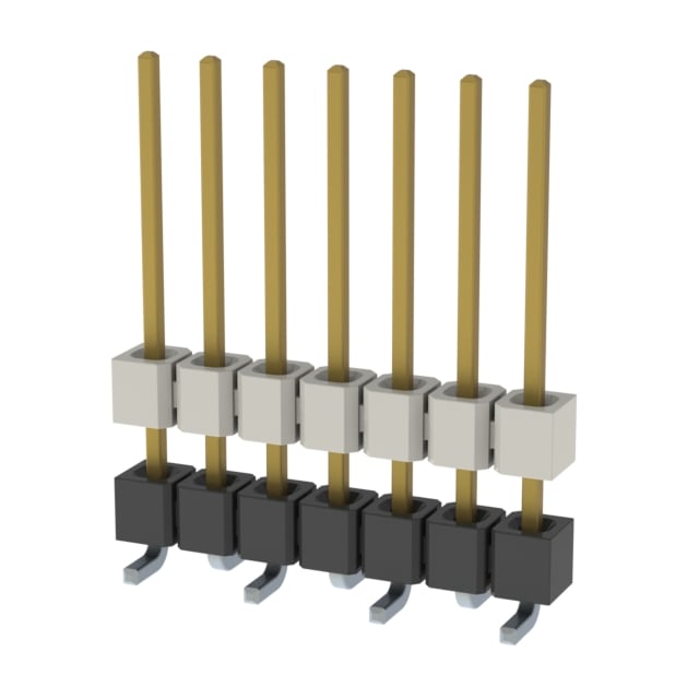 HW-07-10-L-S-310-SM by Samtec Inc. - CONNECTOR BRD STACK .100"" 7POS