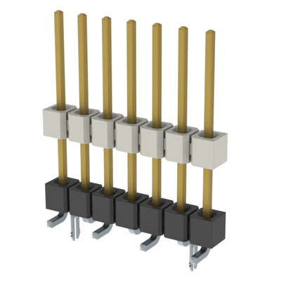 HW-07-10-F-S-470-SM-LC by Samtec Inc. - CONNECTOR HDR 7POS 0.1 STACK SMD GOLD