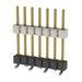 HW-07-10-F-S-540-SM by Samtec Inc. - CONNECTOR HDR 7POS 0.1 STACK SMD GOLD