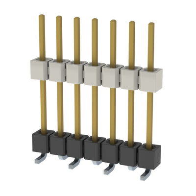 HW-07-10-F-S-520-SM by Samtec Inc. - CONNECTOR HDR 7POS 0.1 STACK SMD GOLD
