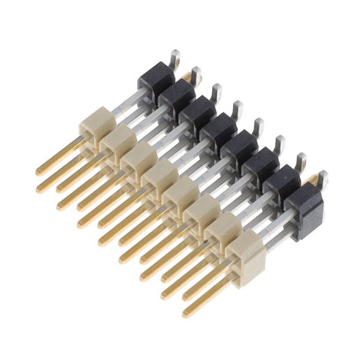 HW-08-09-L-D-430-SM-A by Samtec Inc. - CONNECTOR HDR 16POS 0.1 STACK SMD