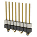 HW-08-10-G-S-250-SM-A by Samtec Inc. - CONNECTOR HDR 8POS 0.1 STACK SMD GOLD