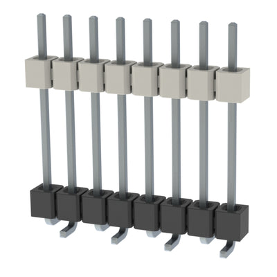 HW-08-10-T-S-675-SM by Samtec Inc. - CONNECTOR HDR 8POS 0.1 STACK SMD TIN