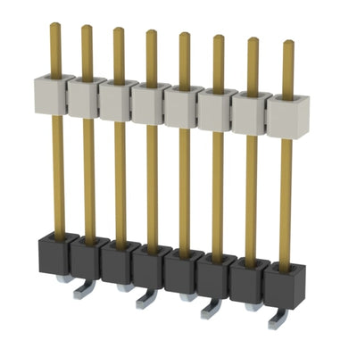 HW-08-10-F-S-600-SM by Samtec Inc. - CONNECTOR HDR 8POS 0.1 STACK SMD GOLD